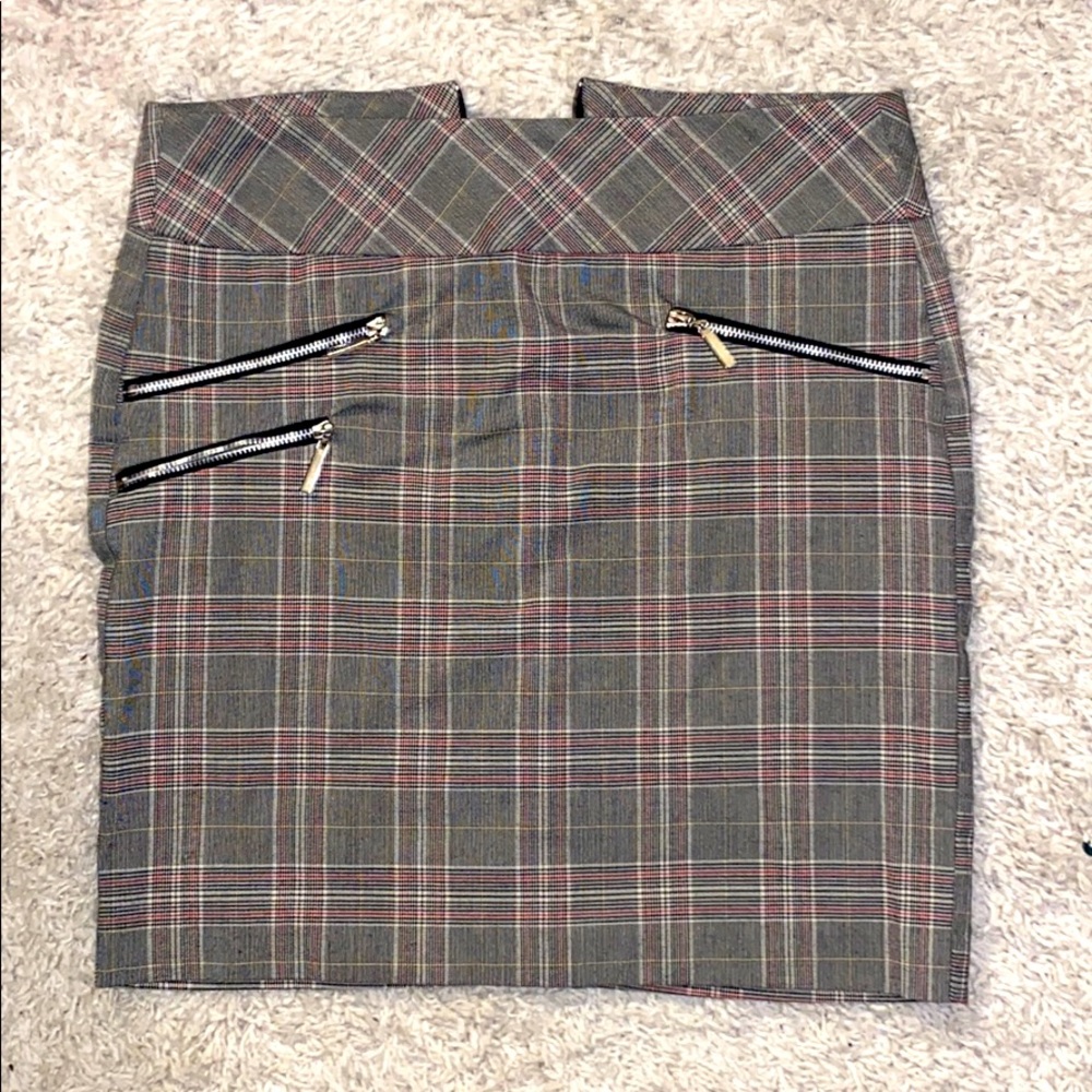 Plaid skirt